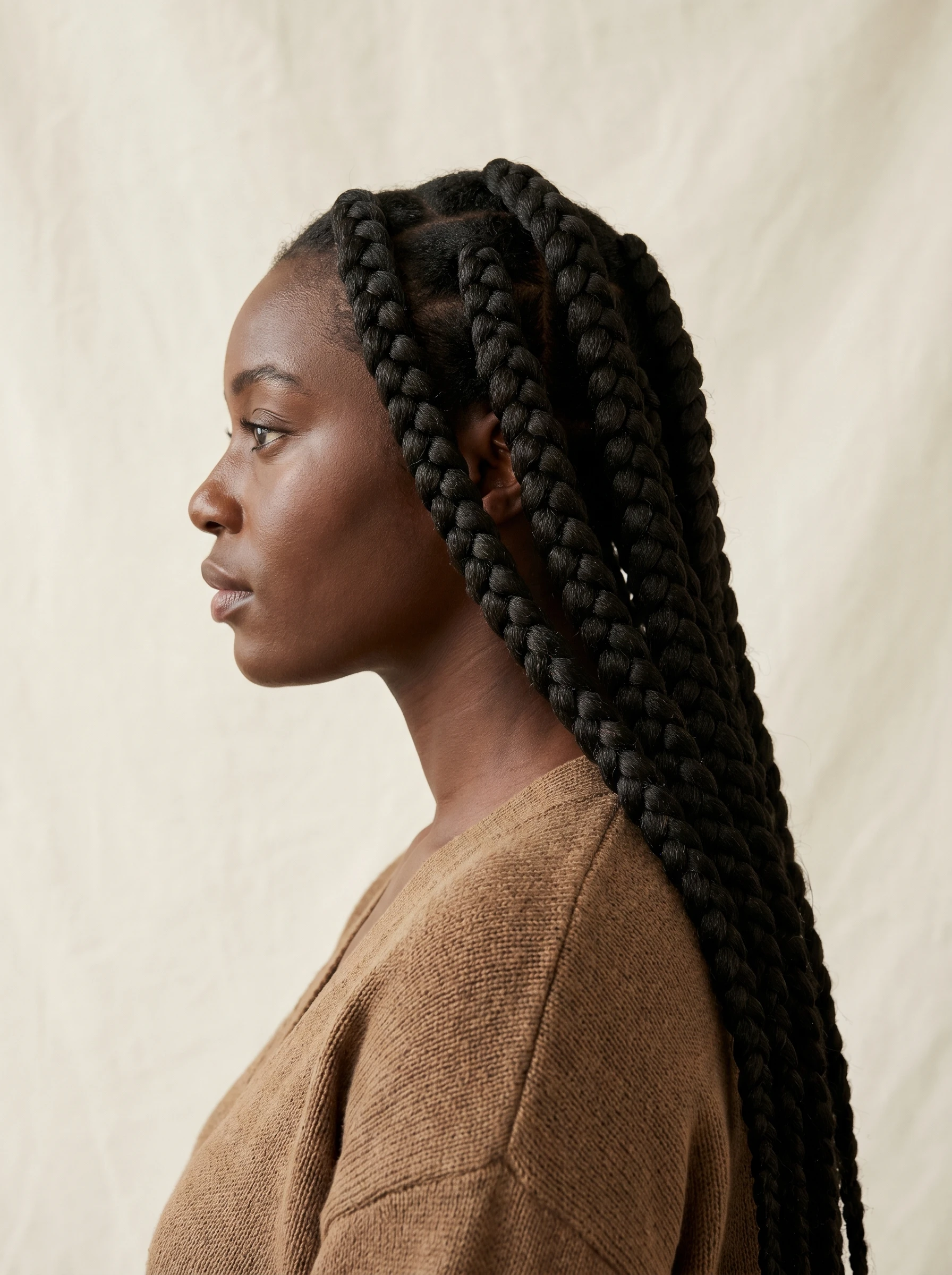 Jumbo Knotless Braids